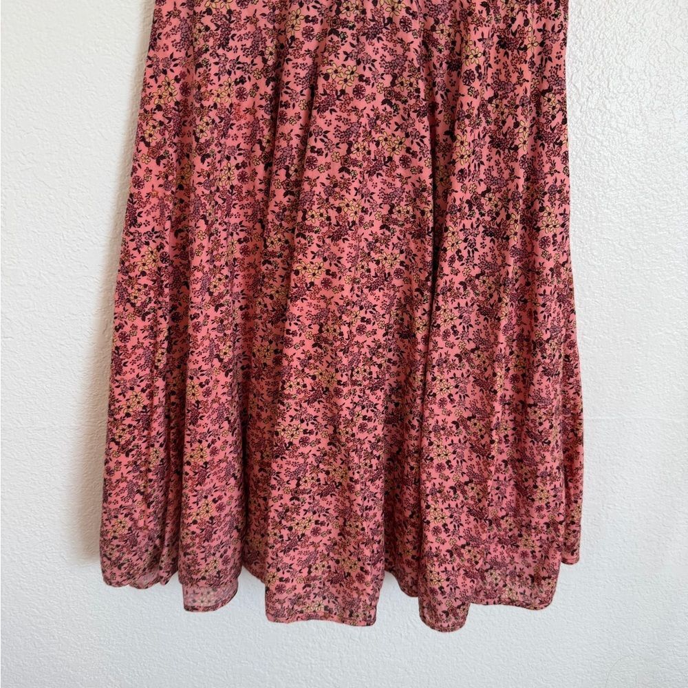 Vintage retro Betsey Johnson Pink Floral Mini boho summer 90s grunge cottagecore - Picture 4 of 11